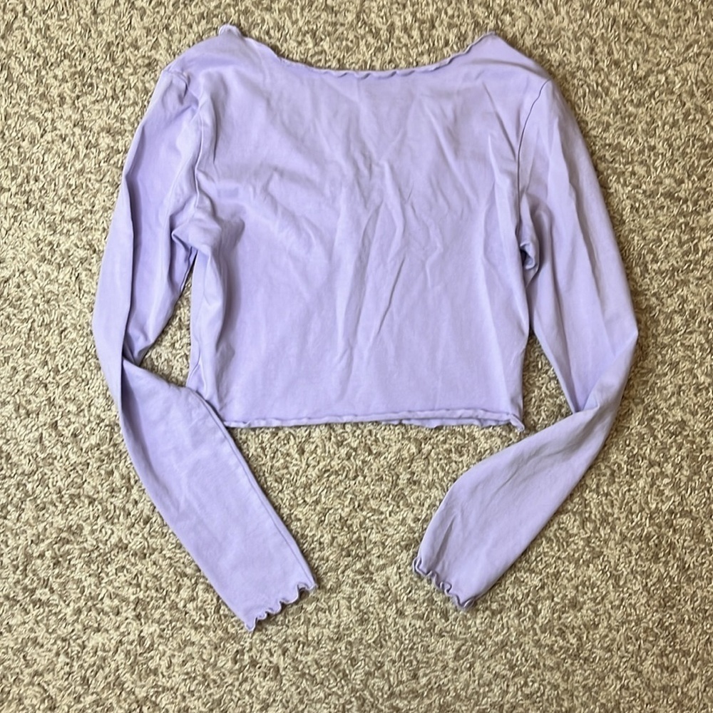 Lightweight Long Sleeve Cropped Shirt Bundle - Size Small - Picture 3 of 8